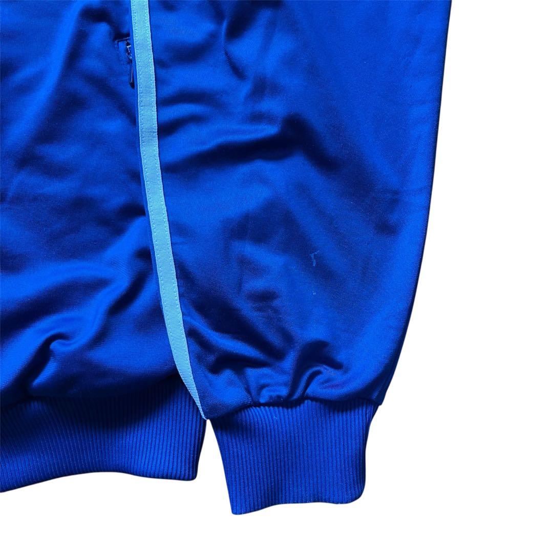 【人気モデル】adidas トラックジャケット ブルー XL 80s 青