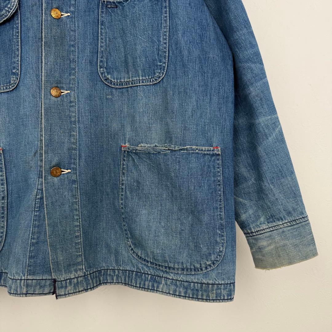 60s ビンテージ デニム カバーオール BLUE BELL ブルーベル 70s