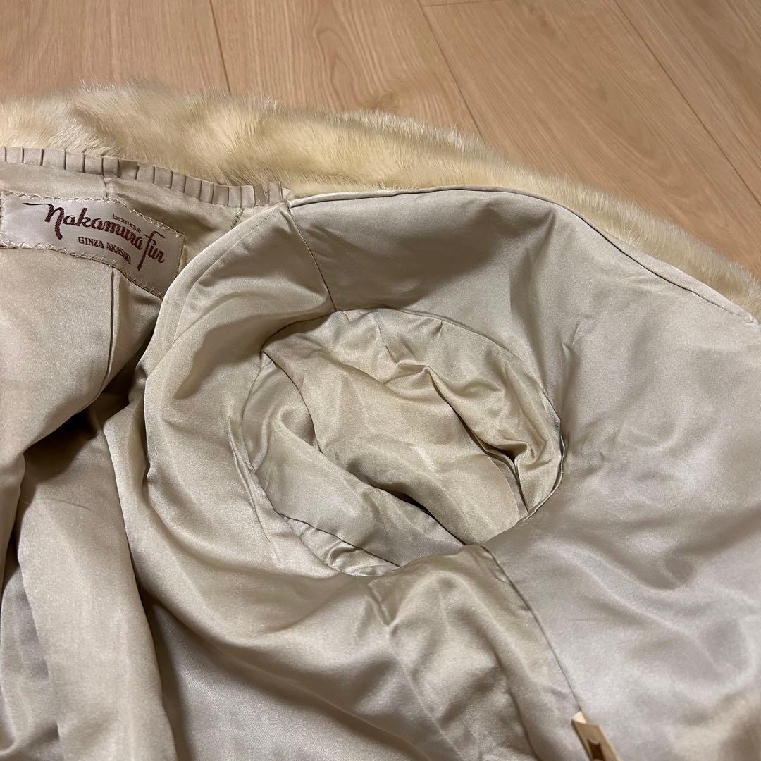 【レア品】高級毛皮Nakamura Fur 大きいサイズ サファイアミンク R