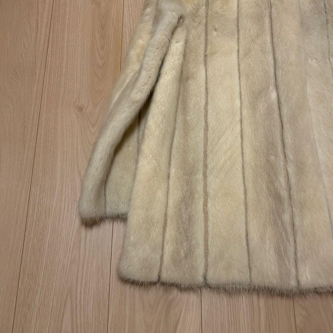 【レア品】高級毛皮Nakamura Fur 大きいサイズ サファイアミンク R