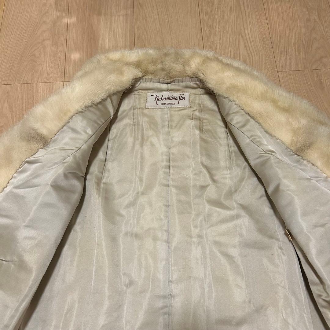 【レア品】高級毛皮Nakamura Fur 大きいサイズ サファイアミンク R