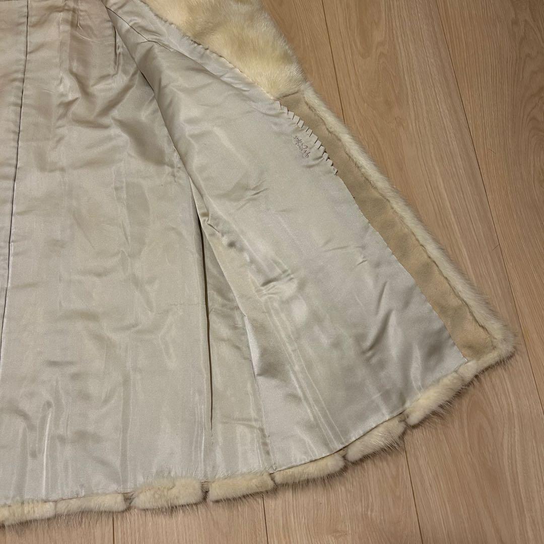 【レア品】高級毛皮Nakamura Fur 大きいサイズ サファイアミンク R