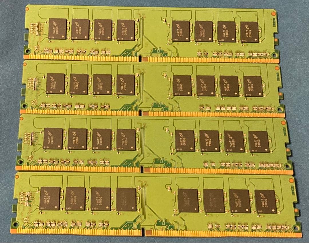 メモリー Crucial(Micron) DDR4 -2133 32GB(8GB x4)