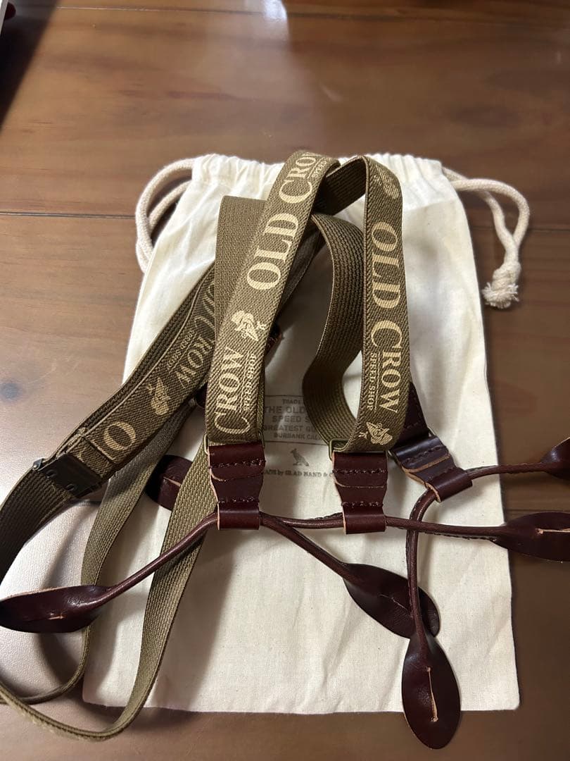 OLD CROW サスペンダー glad hand weirdo oldcrow
