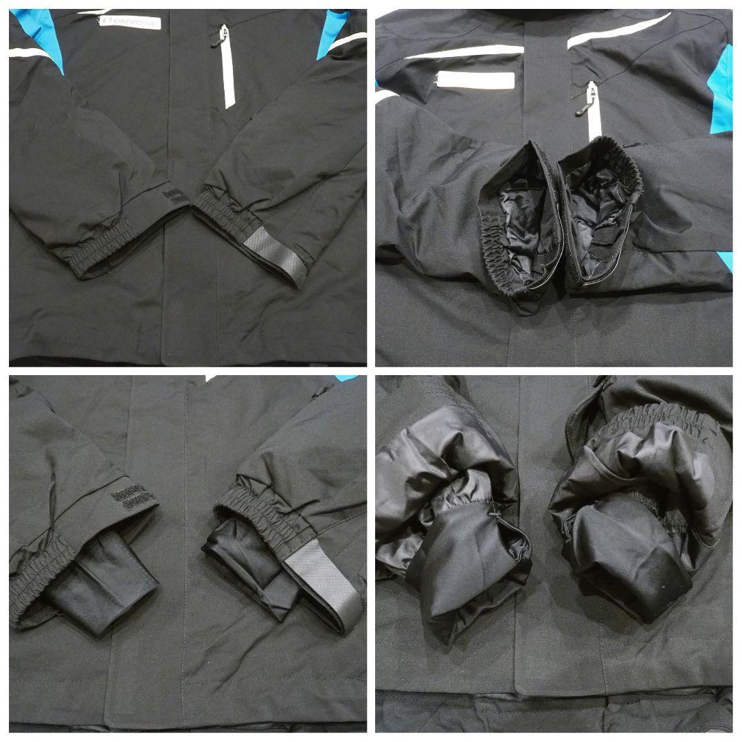 【美品】ONYONE スキーウェア ジャケット 2way フード XL ロゴ