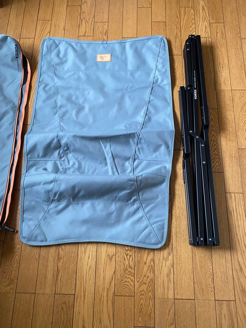 ミニマルワークス VORTEX CHAIR アウトドアチェア グレー ハイバック