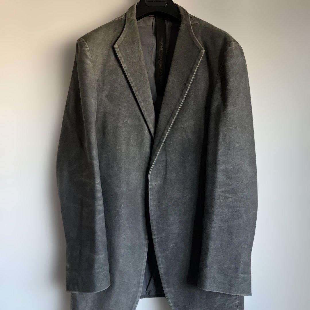 forme d'expressionコットンヴィンテージ加工ジャケット４４サイズ