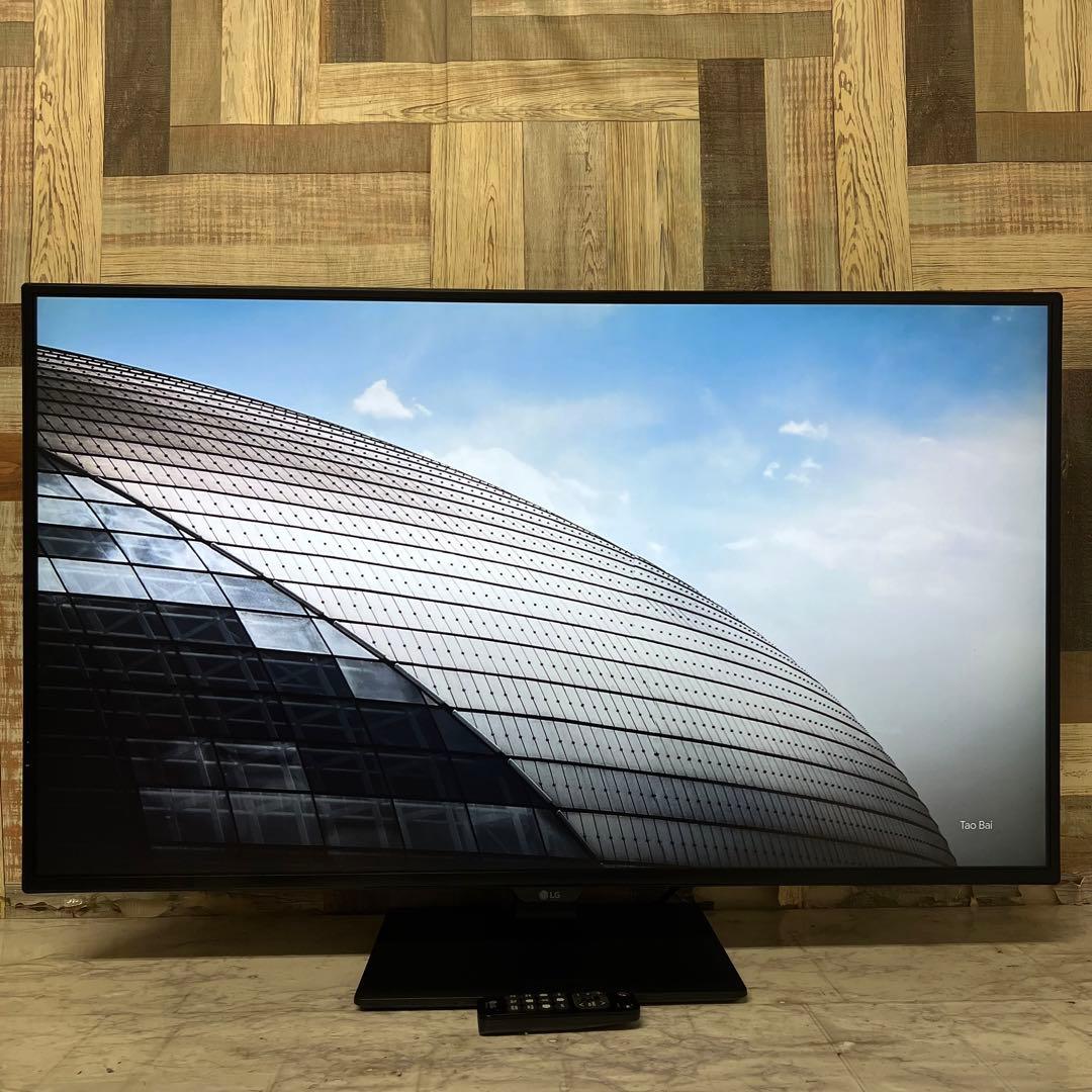 即日受渡❣️全国送料込LG43型4Kモニター 4画面ディスプレイゲームに最適
