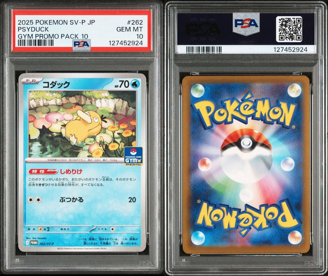 【PSA10】 コダック ジムプロモ しめりけ 262/SV-P 3連番