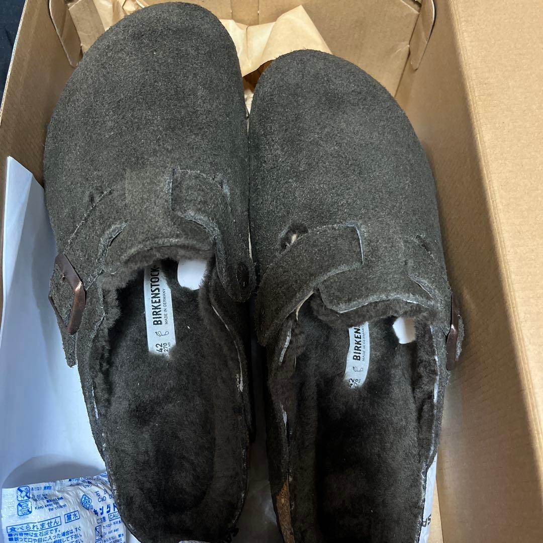 ビルケンシュトック ボストン BOSTON 　シアリング モカ　42
