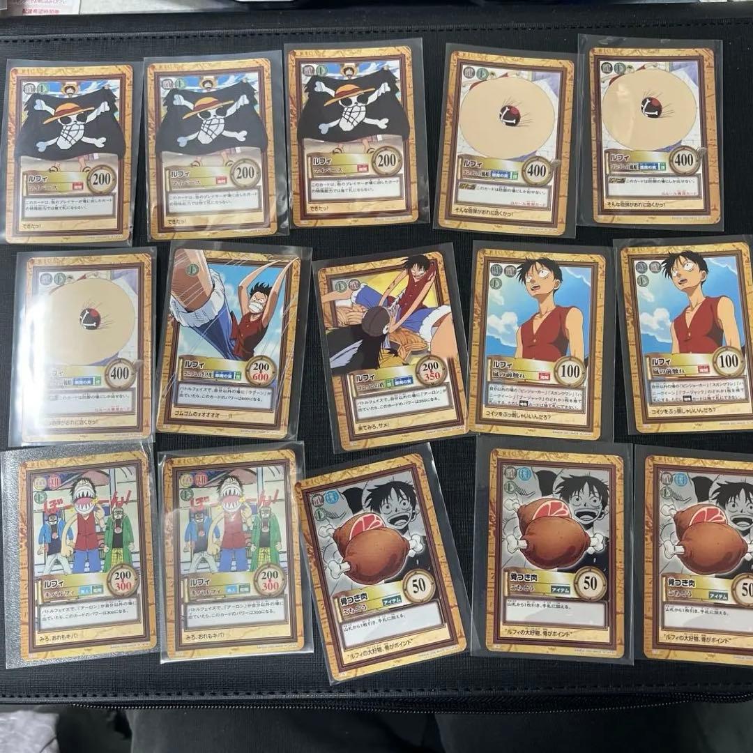 【美品】旧ワンピースカード カードダス ハイパーバトル ルフィ ノーマル 80枚