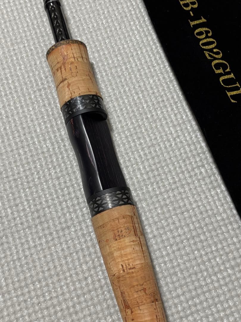 【美品】ムカイ　エアースティック　ジェットブラック グラスフィール(保証書付)