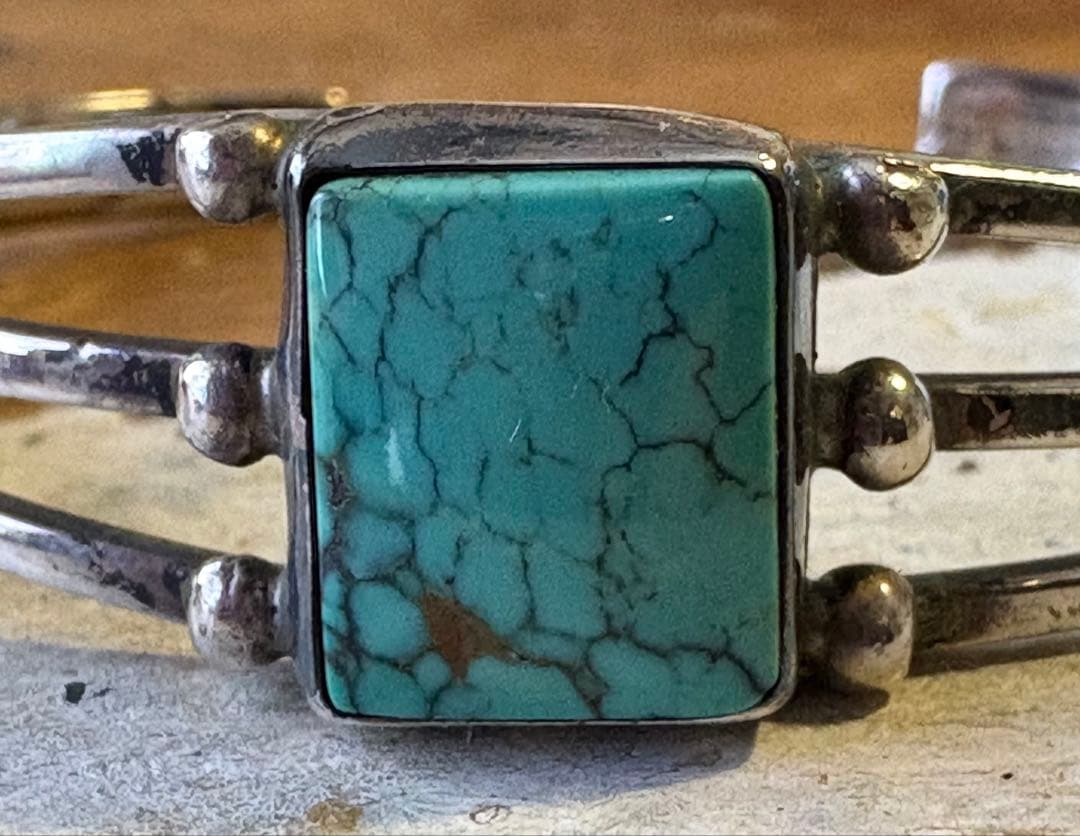 ターコイズバングル P刻印