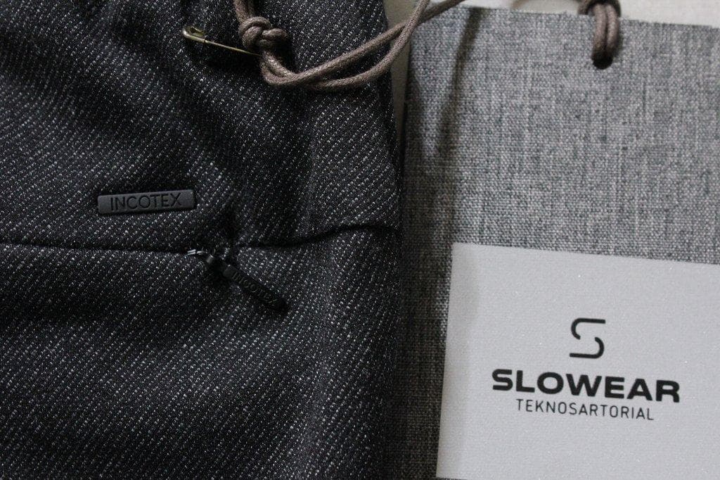 SLOWEAR★新品4.5万円スローウェア インコテックス製ジャージーパンツ46