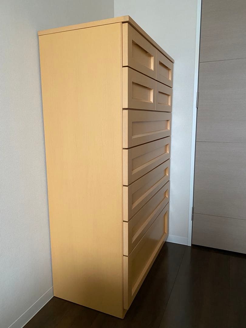 新品未使用　ブナ　木製タンス