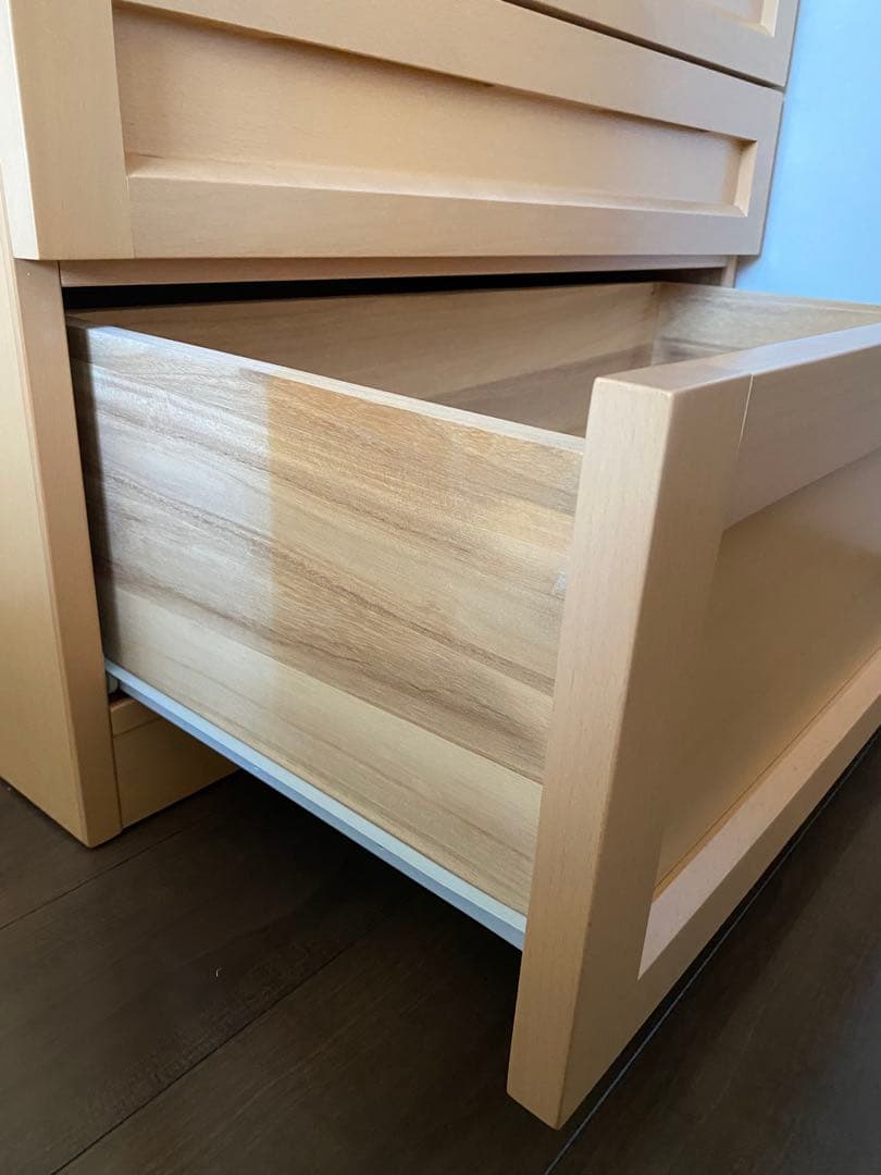 新品未使用　ブナ　木製タンス