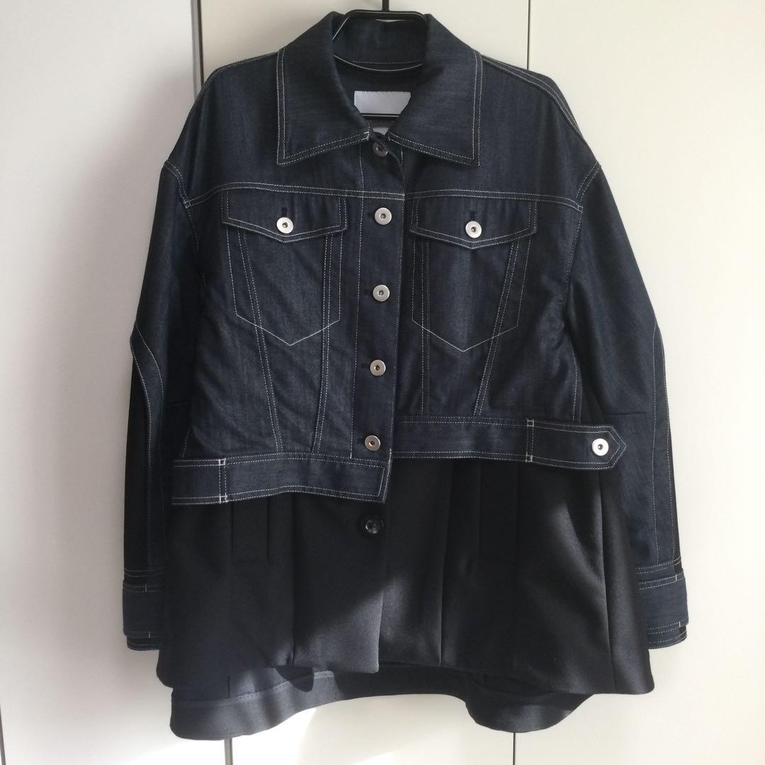 【未使用タグ付き】UN3D. デニムディテール ドッキングテントコート 36