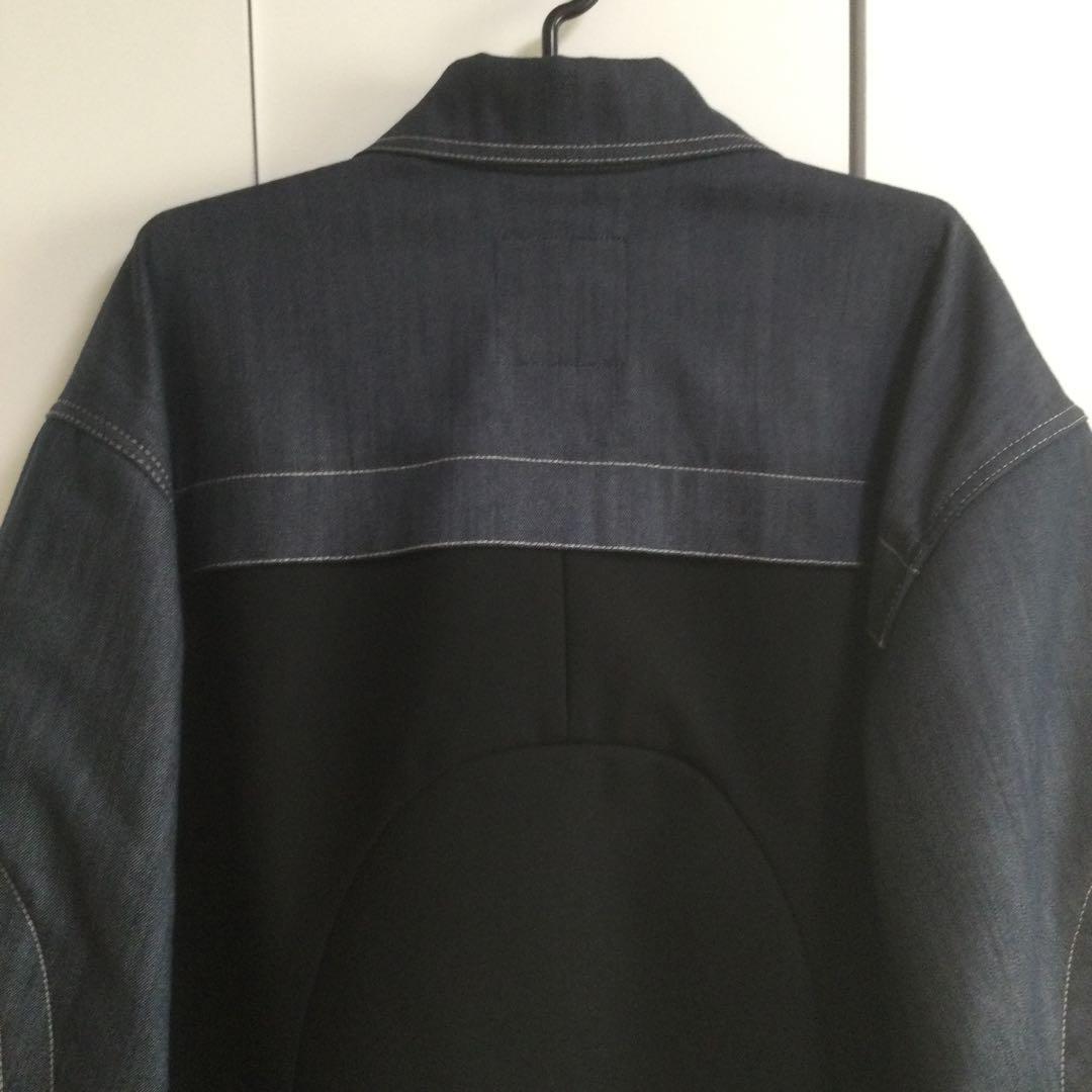 【未使用タグ付き】UN3D. デニムディテール ドッキングテントコート 36