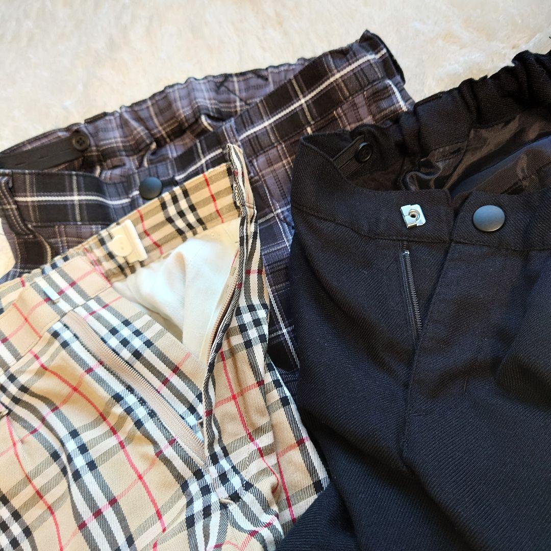 120〜130cm 卒園 入学 フォーマルスーツ8点セット コムサ バーバリー