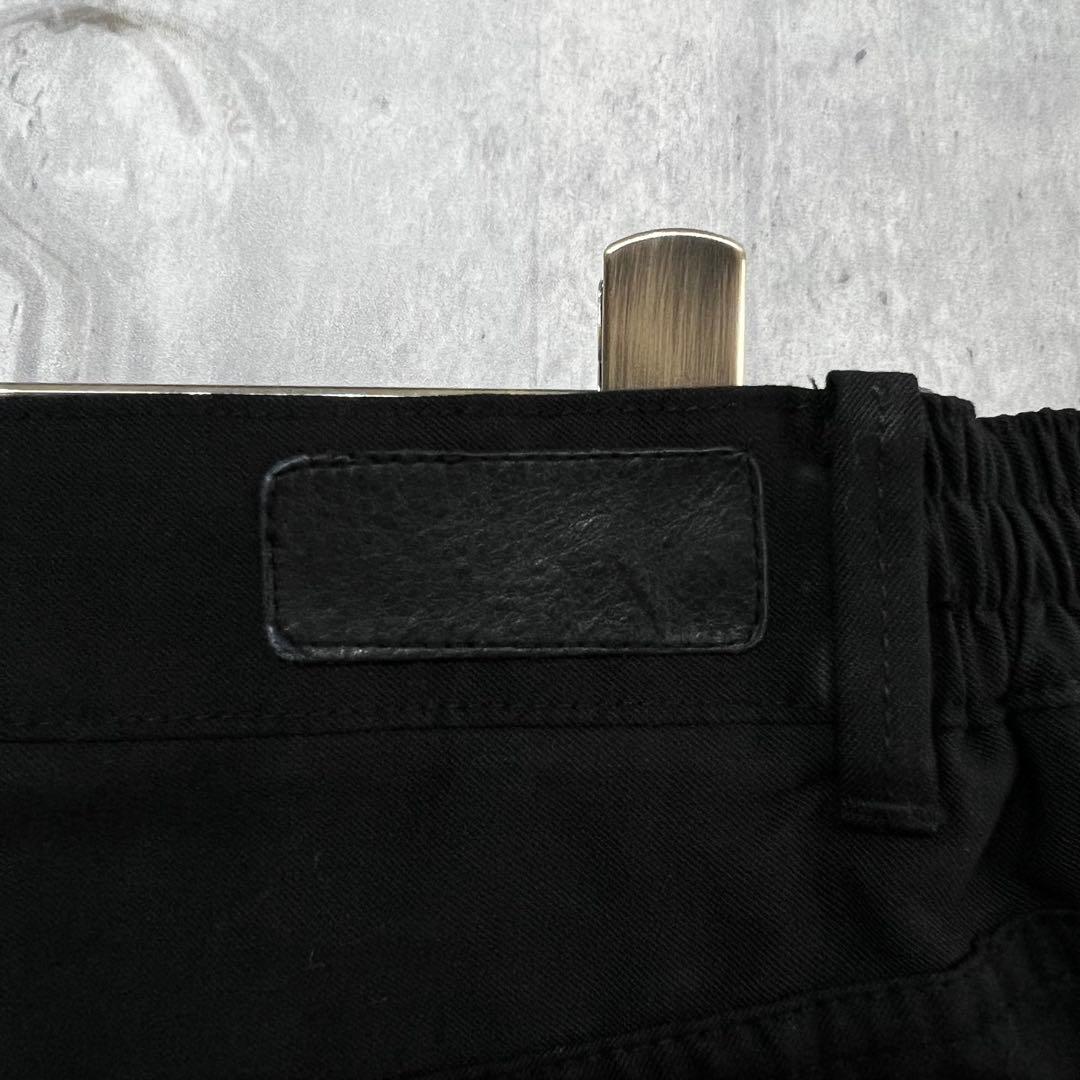 【新品定価2.6万】ESTNATION　5POCKET ブラック イージーパンツ