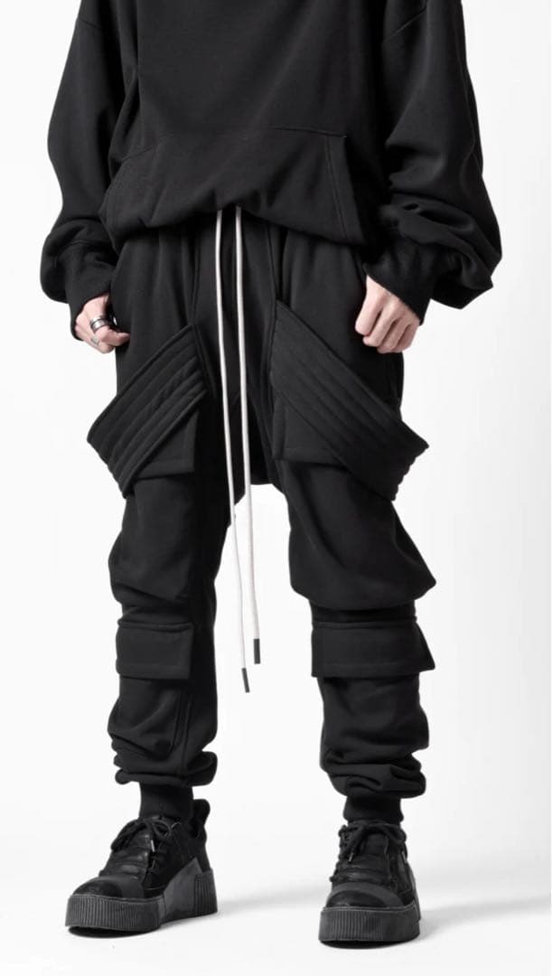 専用A.F ARTEFACT ボンバーヒート ベルテッド サルエル カーゴパンツ