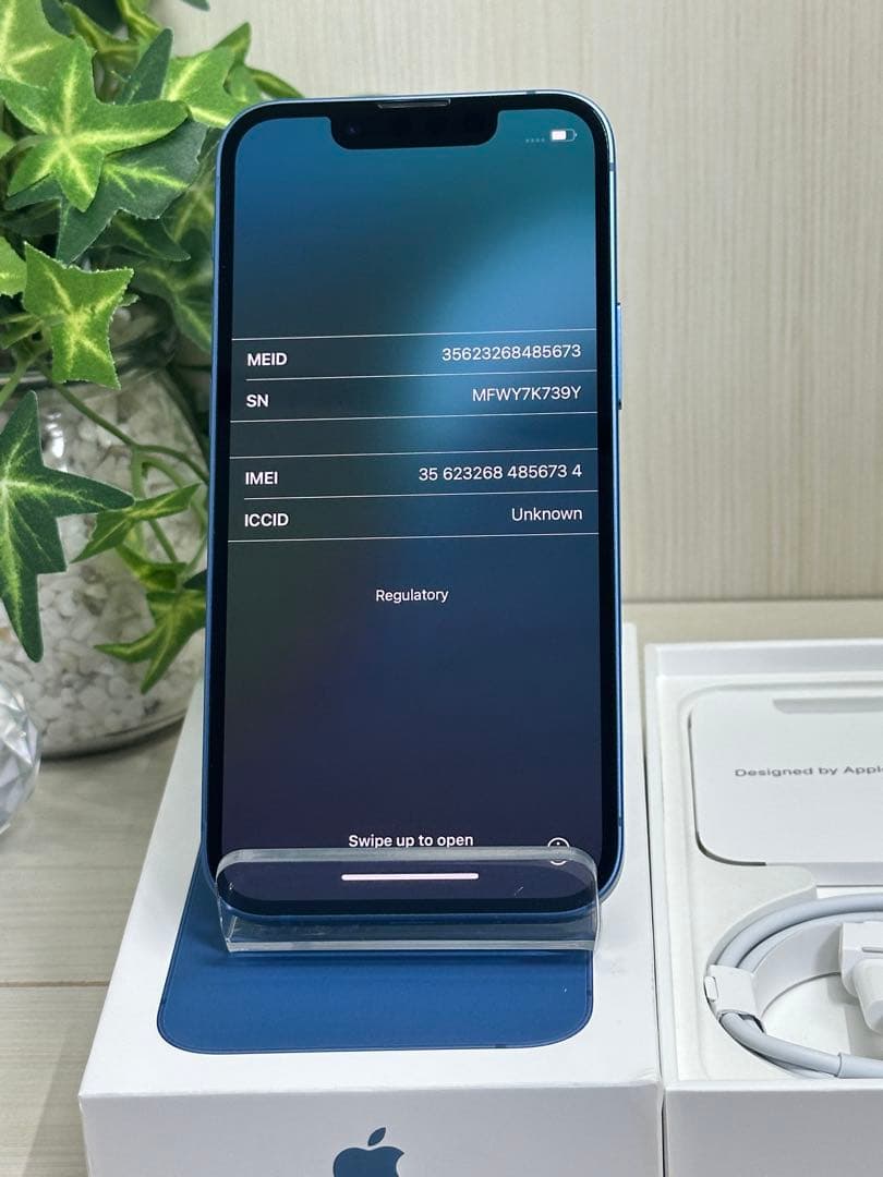 ✅✨新品未使用✨iPhone 13 mini 512GB⭐️ブルー❣️