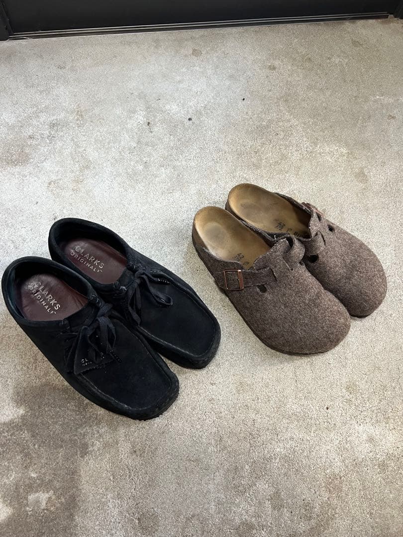 【値下げ】 CLARKS Wallabee,BIRKENSTOCK Boston