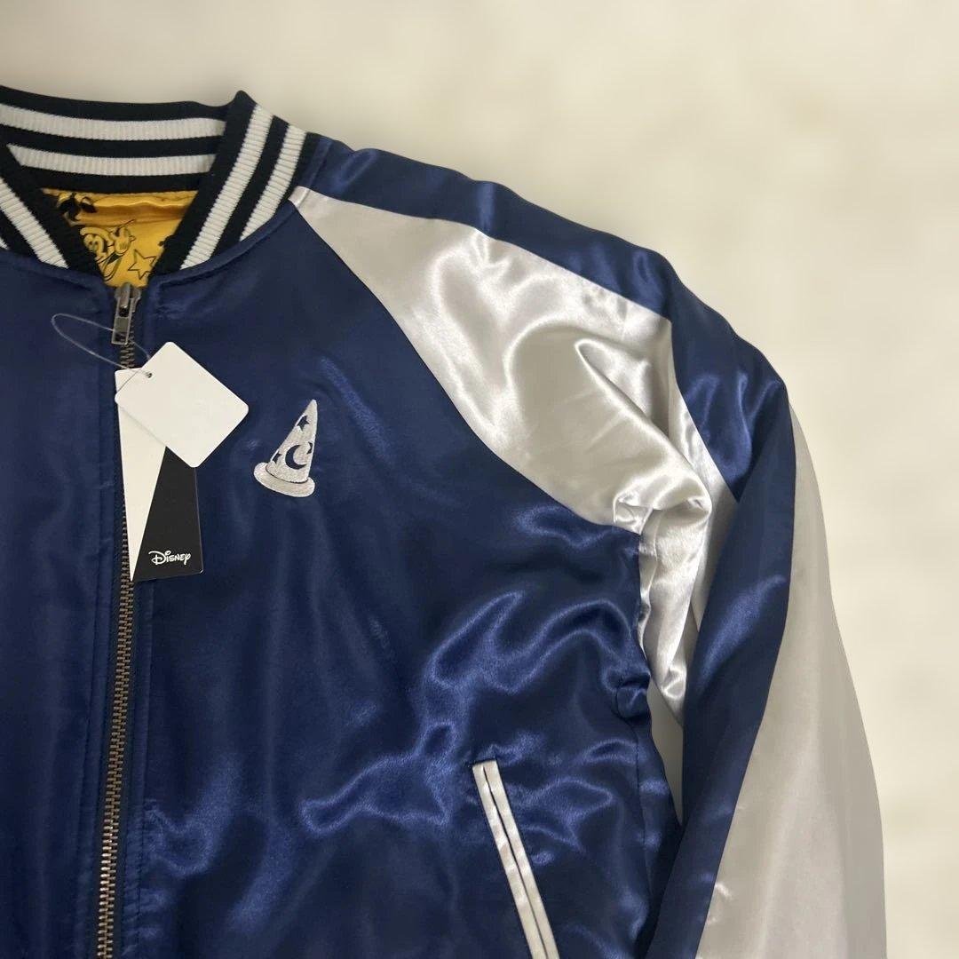 未使用　ベルメゾン×ディズニー　ミッキー ファンタジア　スカジャン　Mサイズ
