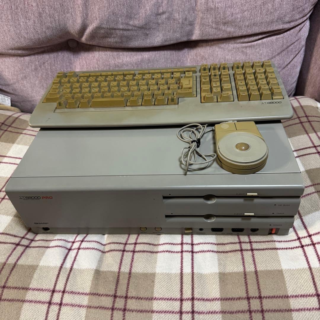 X68000 PROセット ATX電源化 CZ-652Cジャンク