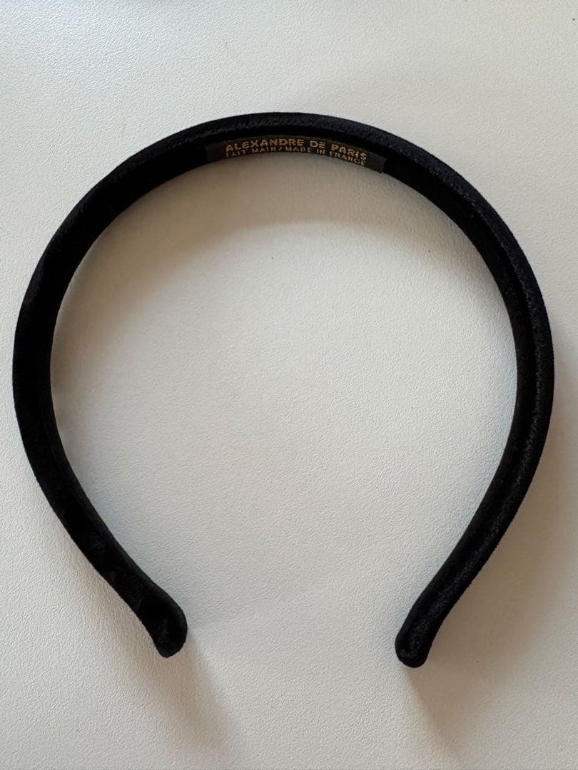 ALÉANDRE DE PARIS ベロアカチューシャ