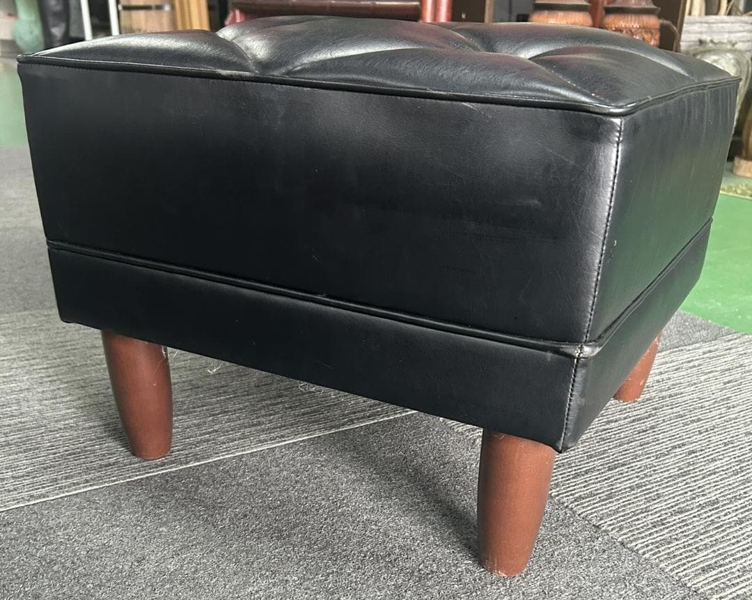 【Karimoku】カリモク オットマン 幅43cm 高さ33cm