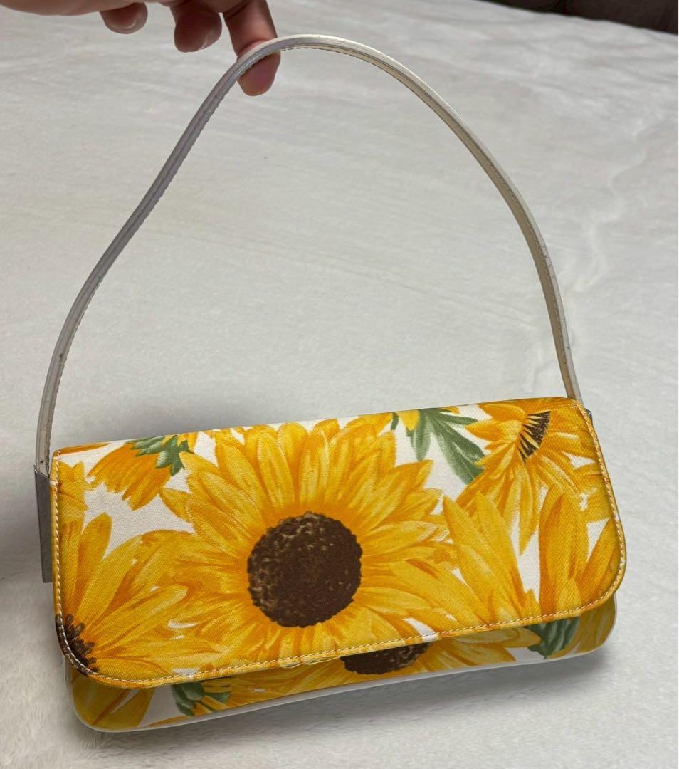 ドルチェ&ガッパーナ　ハンド　バッグ　ひまわり　y2k