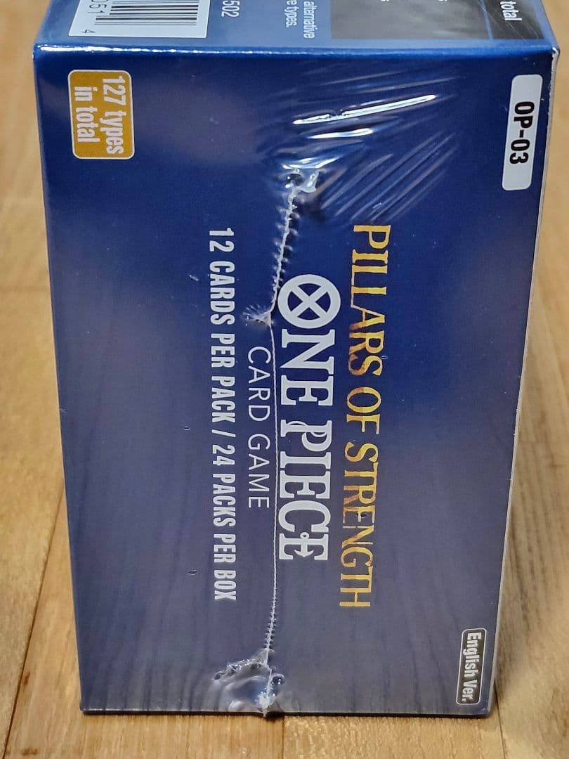 ONE PIECE CARD GAME OP03 ボックス 英語版