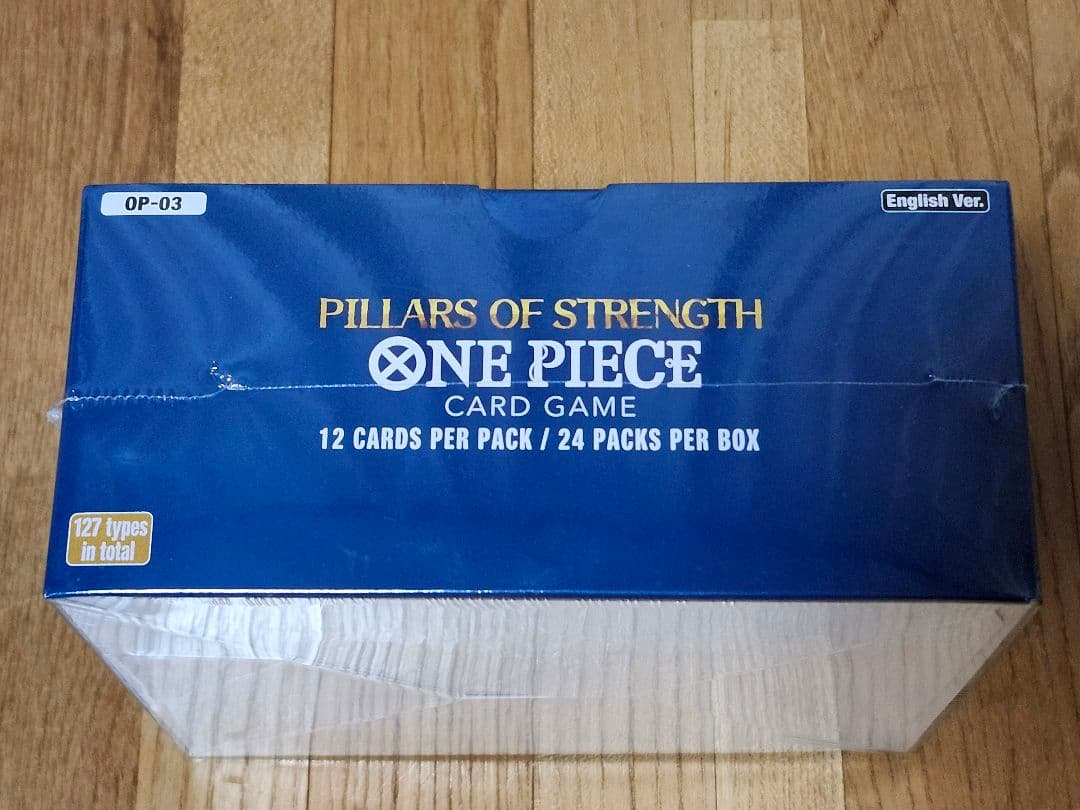 ONE PIECE CARD GAME OP03 ボックス 英語版