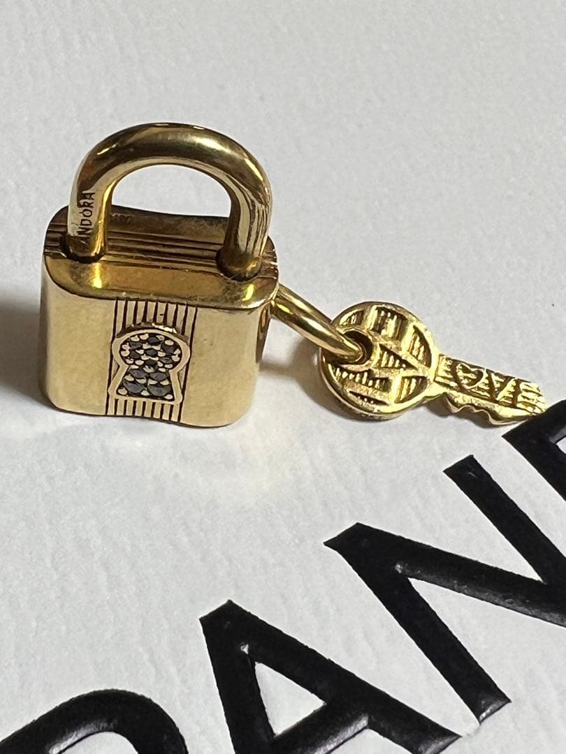 PANDORA ネックレスチャームセット　love