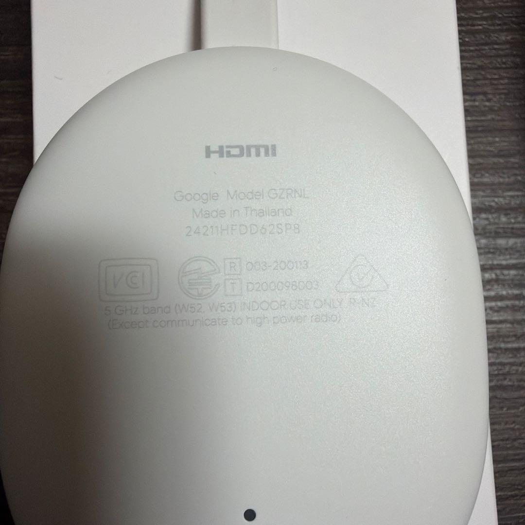 テレビ Google Chromecast with Google TV 4K