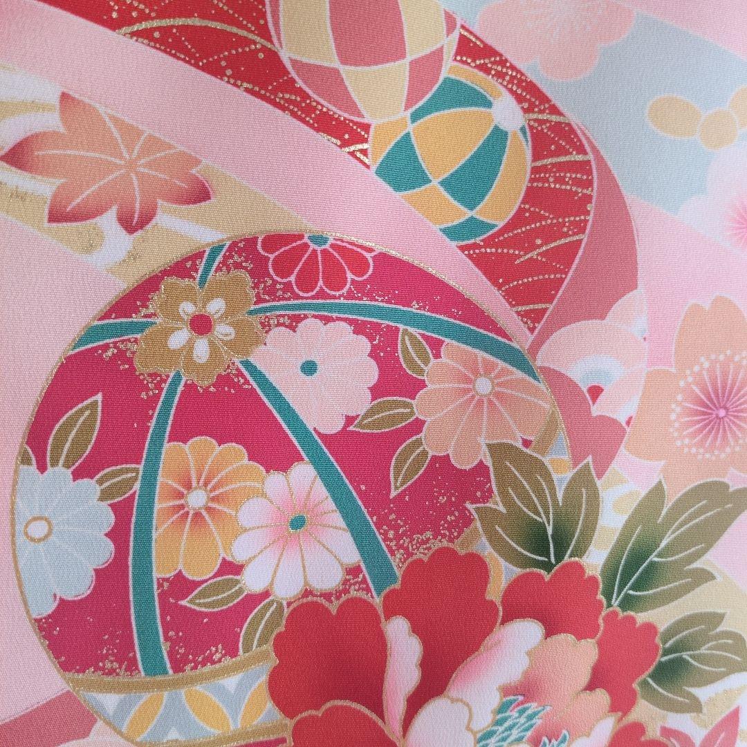 新品未使用　お宮参り　初着　 七五三3歳　しつけ付　正絹