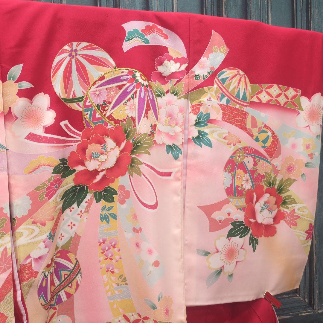 新品未使用　お宮参り　初着　 七五三3歳　しつけ付　正絹