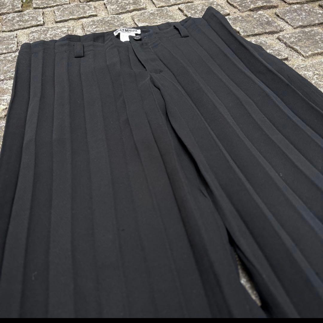 ISSEY MIYAKE WHITE LABEL プリーツ スラックス