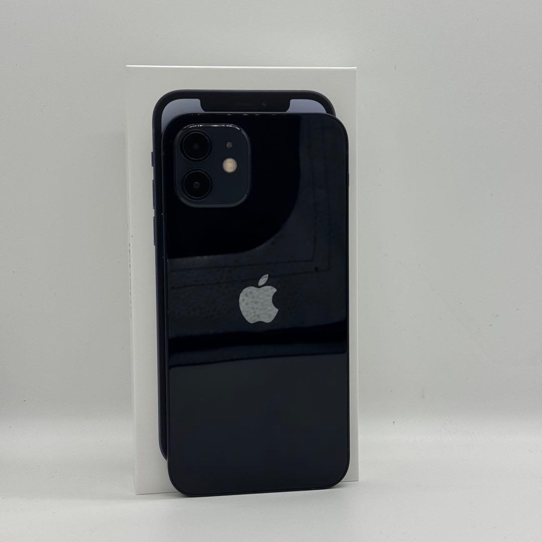 【美品/256GB】iPhone 12 Black 本体 SIMフリー 箱付