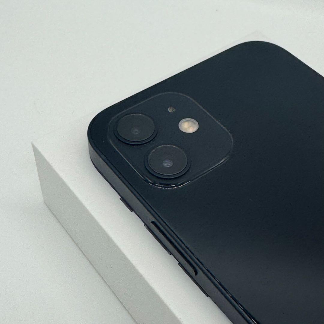 【美品/256GB】iPhone 12 Black 本体 SIMフリー 箱付