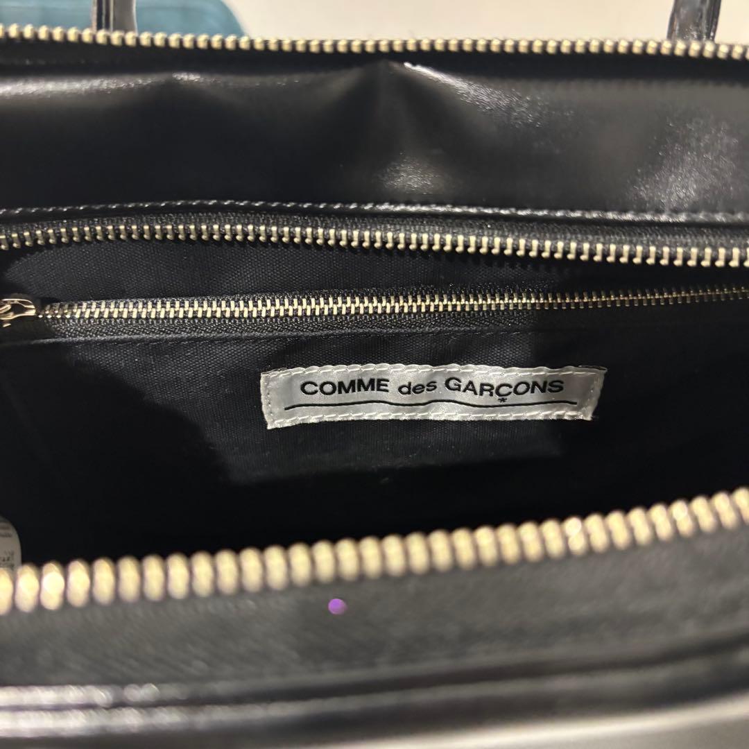 コムデギャルソン　ジップハンドバッグ