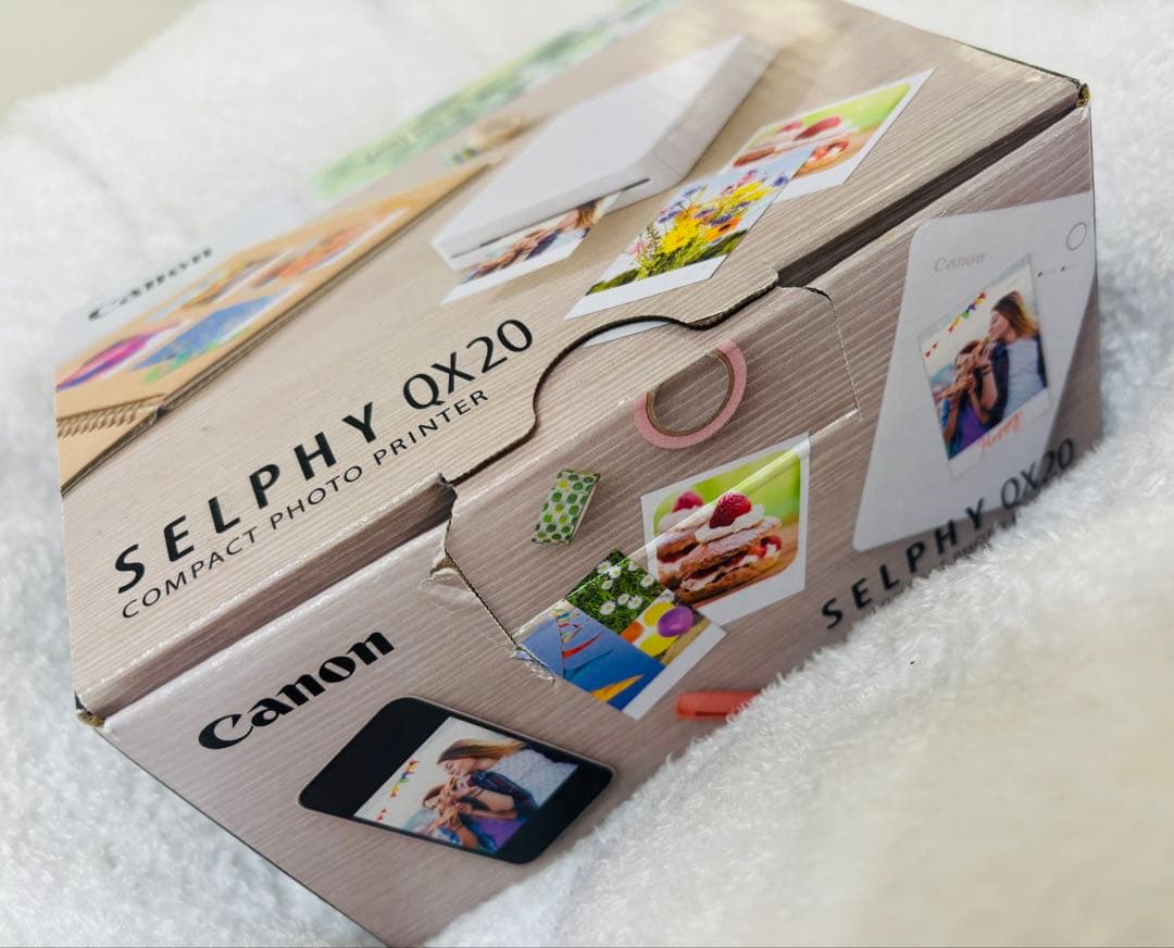 Canon SELPHY QX20 ホワイト フォトプリンター