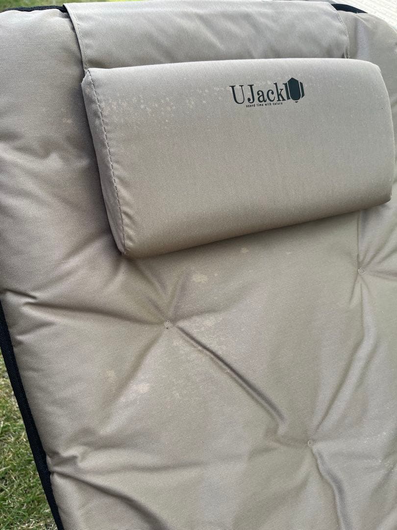 ユージャック　難燃リクライニングローチェア アームレストカスタム済