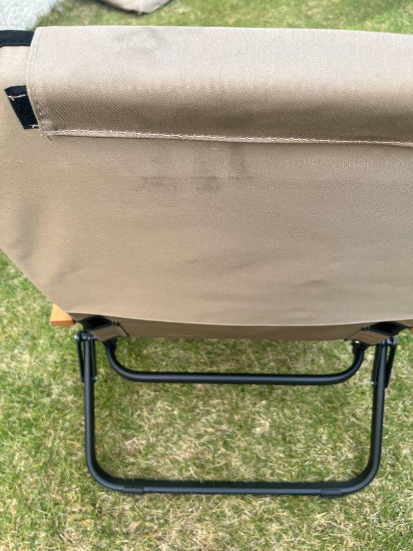 ユージャック　難燃リクライニングローチェア アームレストカスタム済