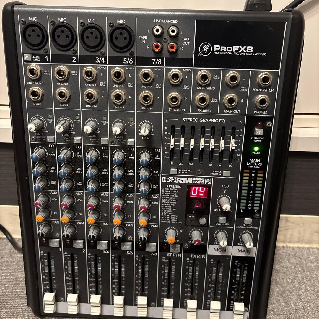 Mackie ProFX8 ジャンク