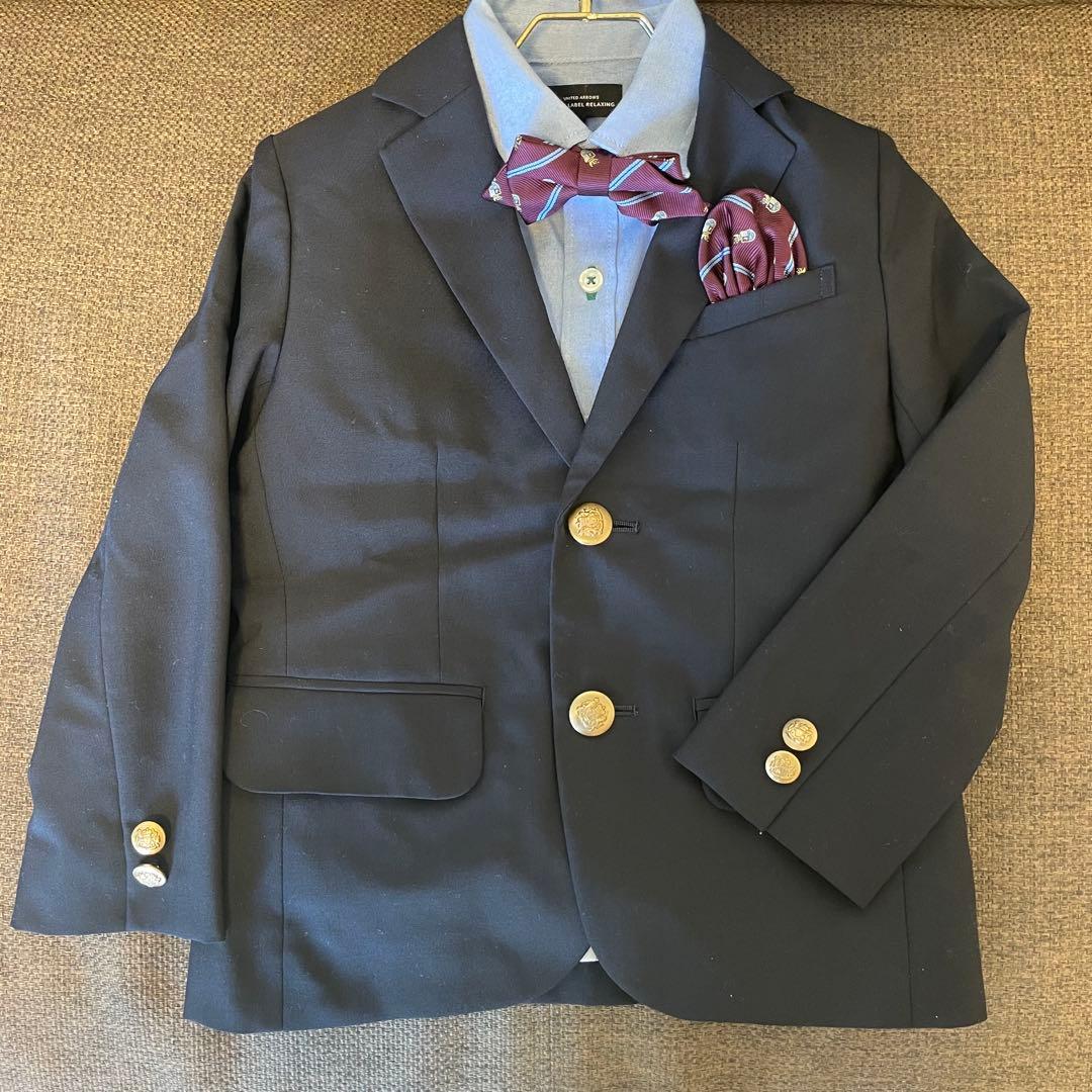 【 green label relaxing フォーマル5点セット110センチ】