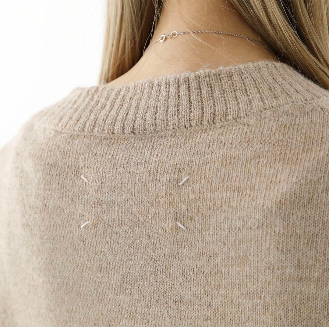 メゾンマルジェラ　2022aw オーバーサイズアルパカウールニット