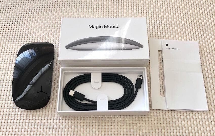 新同品｜Magic Mouse 3｜マジックマウス｜ブラック｜黒｜SSSグレード