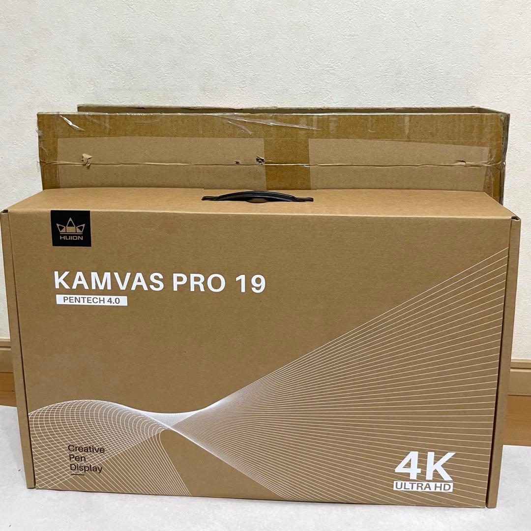 HUION Kamvas Pro 19 4K UHD 18.4型